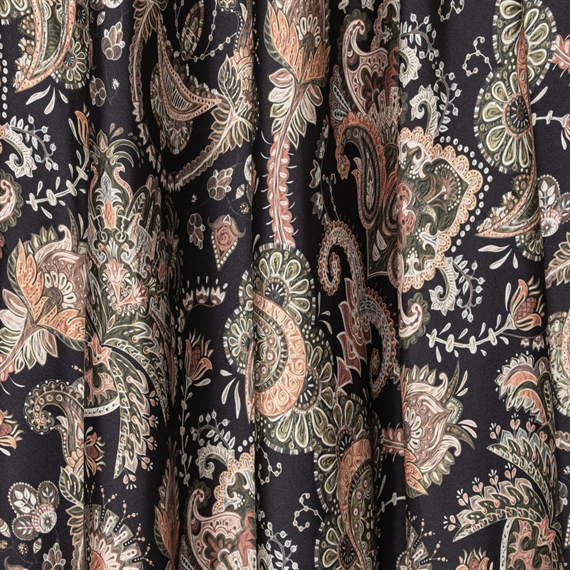 Karmamia Savannah Nederdel, Khaki Paisley 